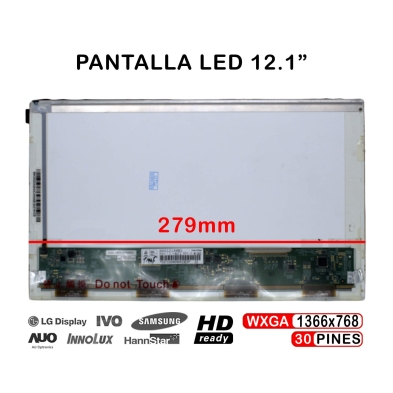SCHERMO LED 12.1" PER COMPUTER PORTATILE HSD121PHW1-A03 HSD121PHW1-A01