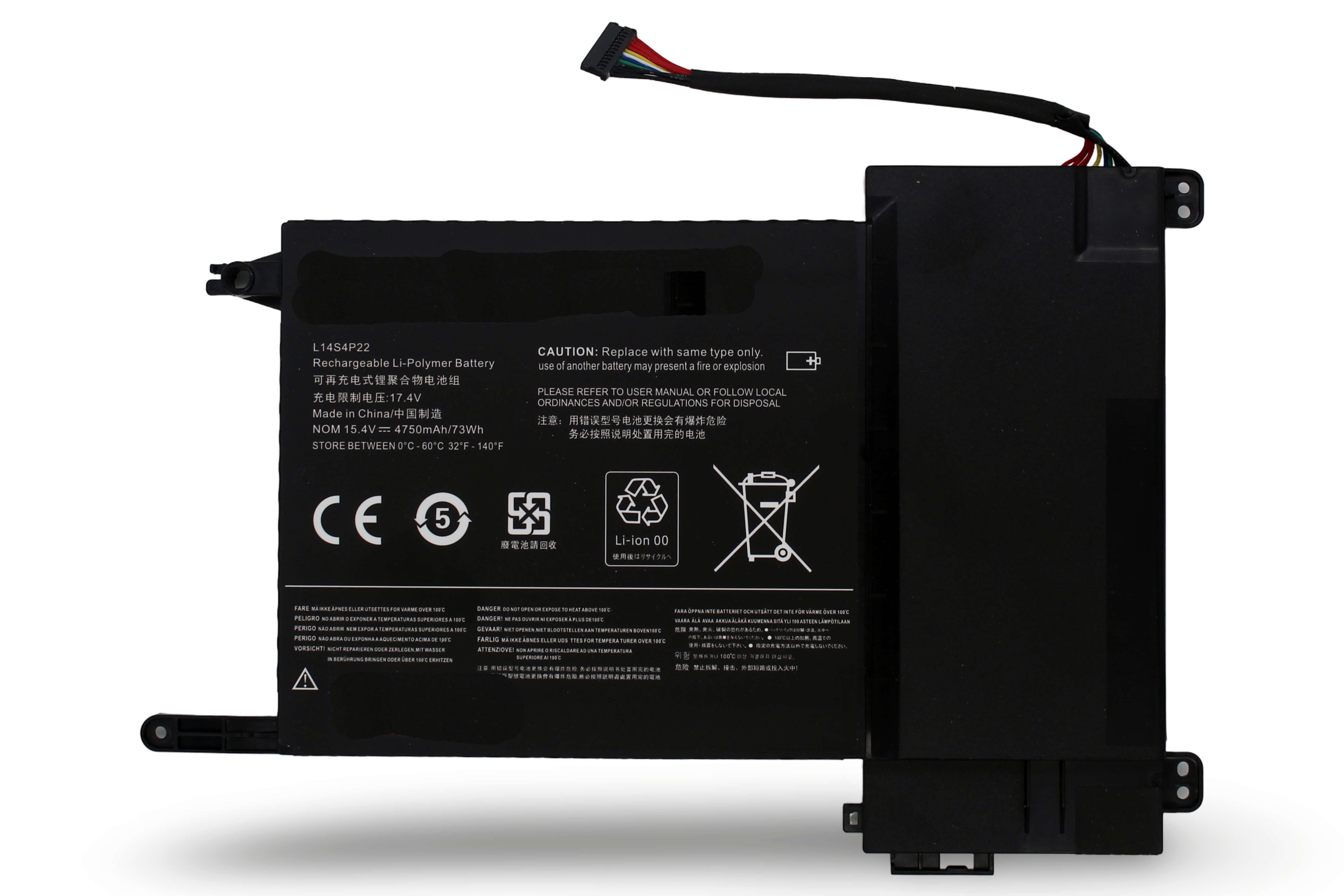 Bateria LENOVO IDEAPAD Y700-17ISK-80Q00068GE L14S4P22