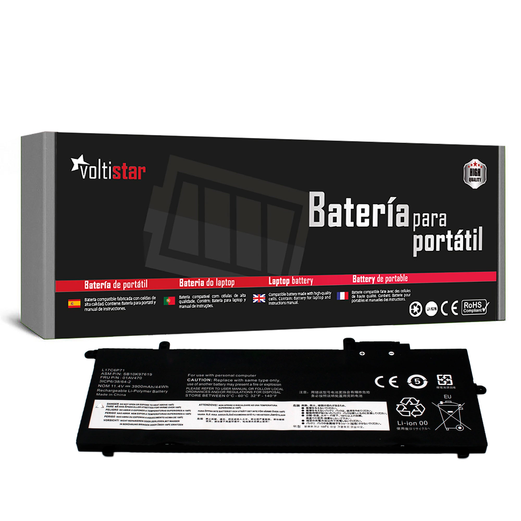 Bateria DO PORTÁTIL LENOVO THINKPAD X280 SERIES 01AV470
