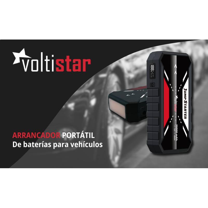 Arrancador De Coche ET90 20000Mah