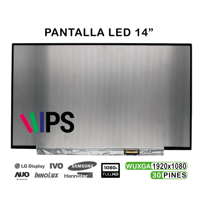 SCHERMO LED DA 14" FULL HD IPS MSI N140HCE-EN2