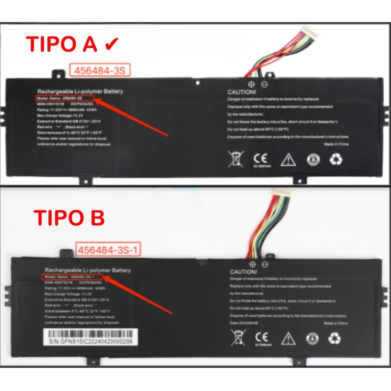 BATTERIA PER NOTEBOOK MEDION 456484-3S E1640