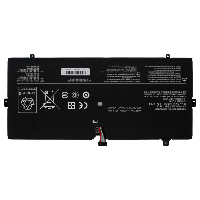 BATERÍA PARA PORTÁTIL LENOVO YOGA 900-13ISK L14L4P24