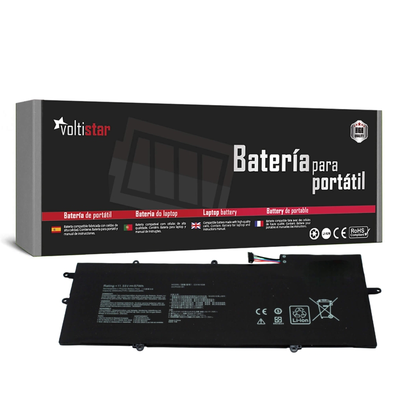 BATERÍA PARA PORTÁTIL ASUS ZENBOOK FLIP UX360UAK-BB283T C31N1538