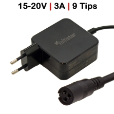 CARICATORE DA PARETE UNIVERSALE ULTRA PORTATILE 45W 9 PUNTE