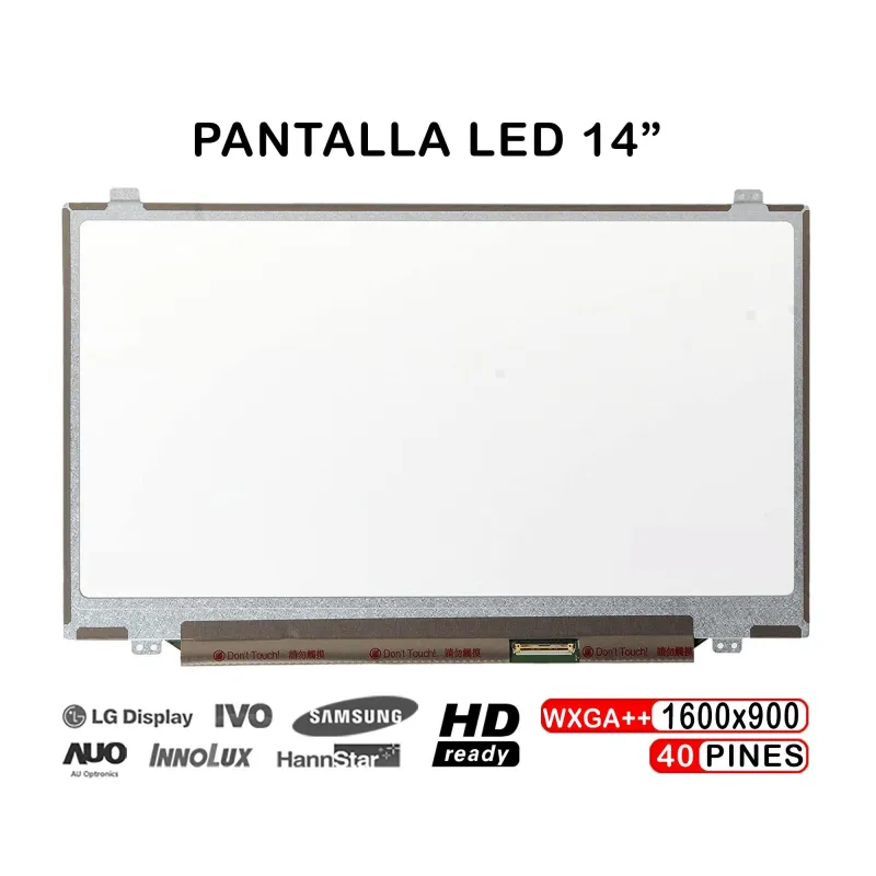PANTALLA LED DE 14" PARA PORTÁTIL LENOVO THINKPAD T420 LP140WD TL D1 REACONDICIONADA