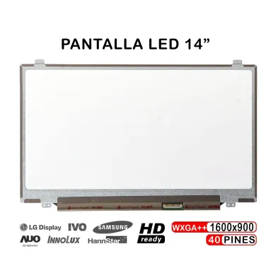 PANTALLA LED DE 14" PARA PORTÁTIL LENOVO THINKPAD T420 LP140WD TL D1 REACONDICIONADA