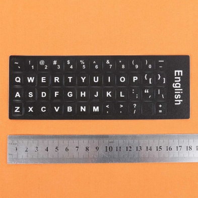 Autocollant pour convertir le clavier en anglais