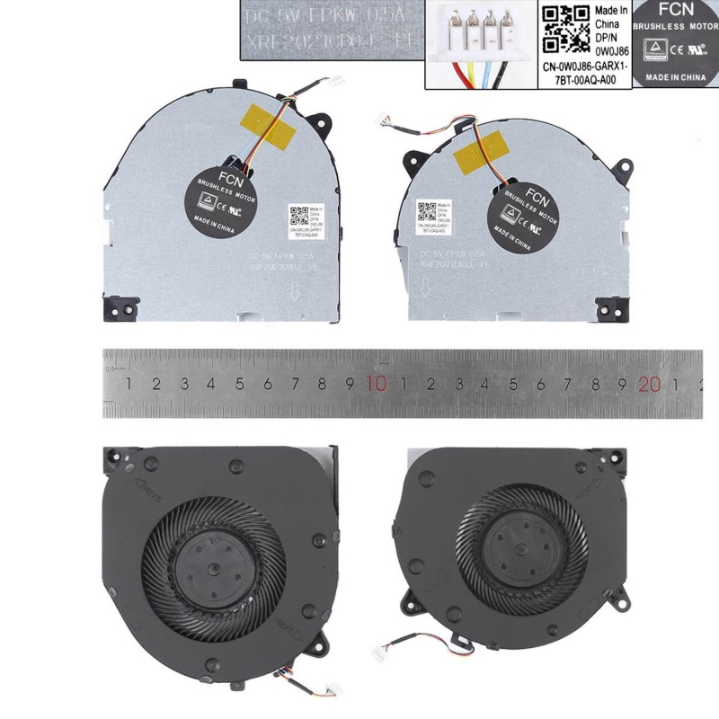 Ventola per portatile Lenovo Legion Y540-15IRH Y7000 2019