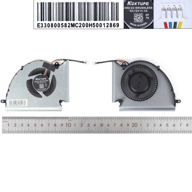 Ventilador para portátil MSI WE76 GE76 GP76 MS-17K3 17K2 17K1