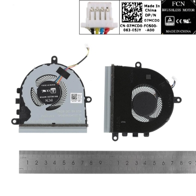 Ventilador para portátil Dell Inspiron 5570 15-5575 07MCD0 Versión 2