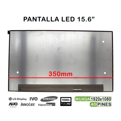 PANTALLA LCD DE 15.6" FHD NV156FHM-T0A V8.1 40 PIN