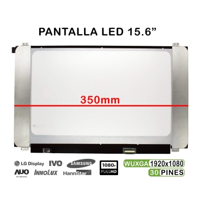 PANTALLA LED DE 15.6" PARA PORTÁTIL NV156FHM-N47 FHD 30 PINES 350MM