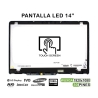 PANTALLA LED TÁCTIL COMPLETA DE 14" PARA PORTÁTIL HP PAVILION X360 14-BA 14M-BA SERIES CON MARCO