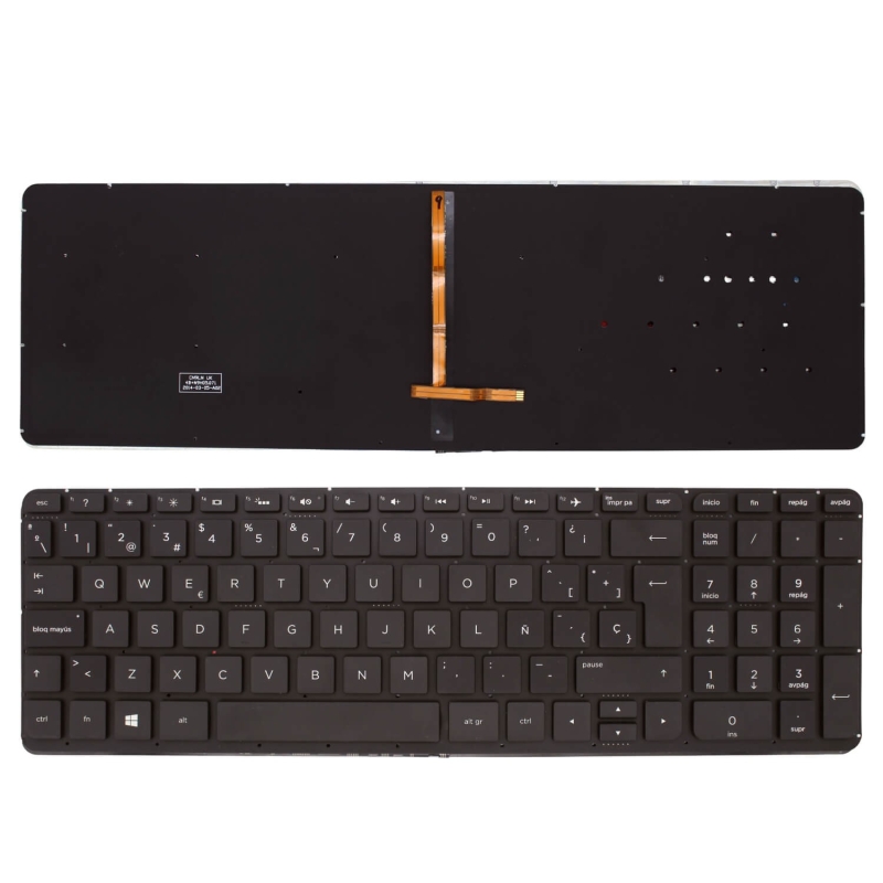 TECLADO RETROILUMINADO PARA PORTÁTIL HP PAVILION17-F003NS (G7Y67EA)