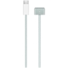 CABLE DE CARGA RÁPIDA PARA PORTÁTIL APPLE MACBOOK TIPO C A MAGSAFE 1 TIPO T