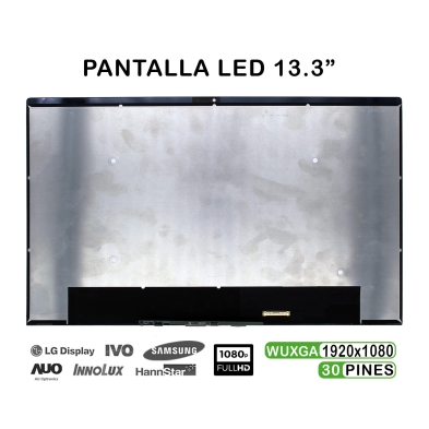 ECRÃ LED DE 13.3" PARA PORTATIL HP ENVY X360 13-BD 30 PINES COM MOLDURA