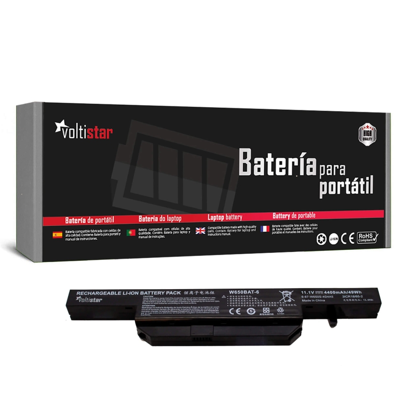 BATTERIA PER COMPUTER PORTATILE HASEE K610C W650BAT-6