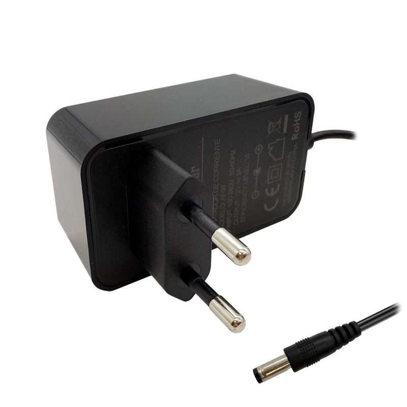 Cargadores para tiras de LED | Cámaras de seguridad | 12V 3A 5.5x2.5mm