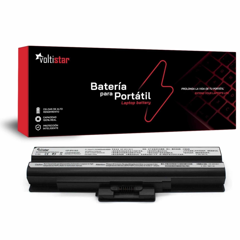 BATERÍA PARA PORTÁTIL SONY VAIO VGN-NS21M VGN-NW21EF VGN-AW VGN-CW VGN-FW