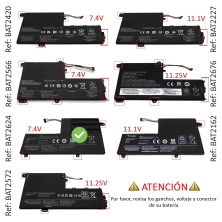 Bateria portatil Lenovo IdeaPad 500S-14ISK - 310S-14ISK