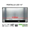 SCHERMO LED DA 14" PER LAPTOP NT140FHM-N46 FHD 30 PIN