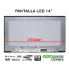 PANTALLA LED DE 14" PARA PORTÁTIL N140HCN-E5C FHD 40 PINES