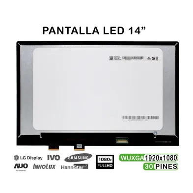 PANTALLA LED TÁCTIL DE 14" PARA PORTÁTIL ASUS VIVOBOOK TP412FAC FHD 30 PINES
