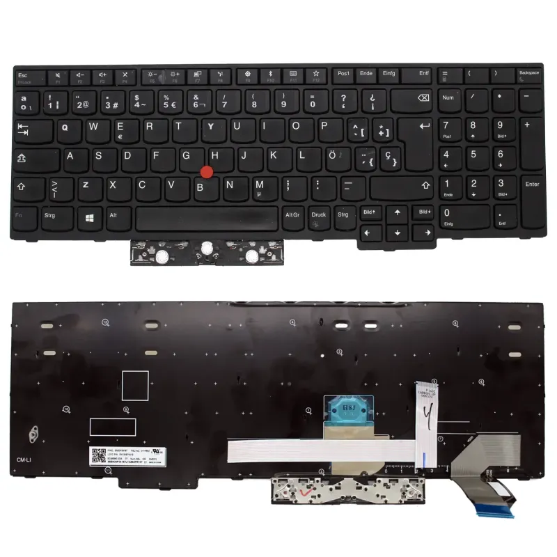 TASTIERA PER PORTATILE LENOVO THINKPAD E580 PK131671A13 NERA
