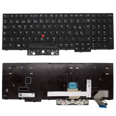 TASTIERA PER PORTATILE LENOVO THINKPAD E580 PK131671A13 NERA