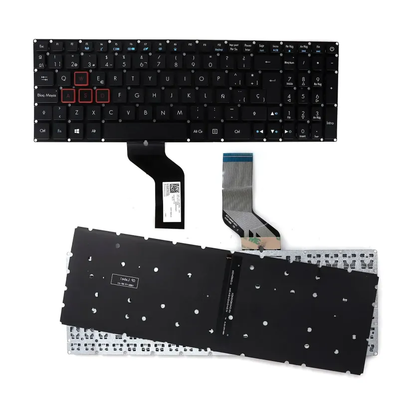 TASTIERA RETROILLUMINATA PER LAPTOP ACER ASPIRE VX15 VX5-591 VX5-591G
