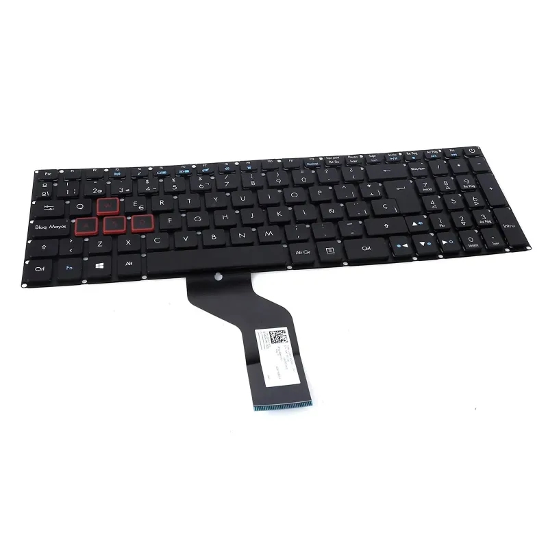TECLADO RETROILUMINADO PARA PORTÁTIL ACER ASPIRE VX15 VX5-591 VX5-591G