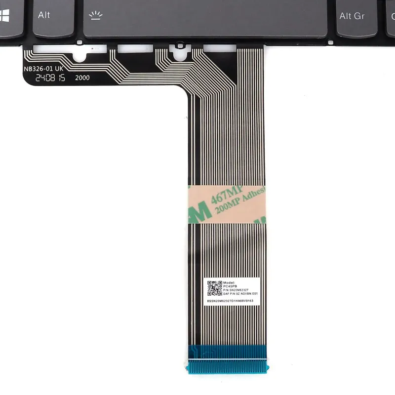 TASTIERA RETROILLUMINATA PER PORTATILE LENOVO IDEAPAD V15 G2-ITL SERIES