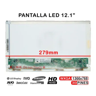 PANTALLA LED DE 12.1" PARA PORTÁTIL HSD121PHW1-A03 HSD121PHW1-A01