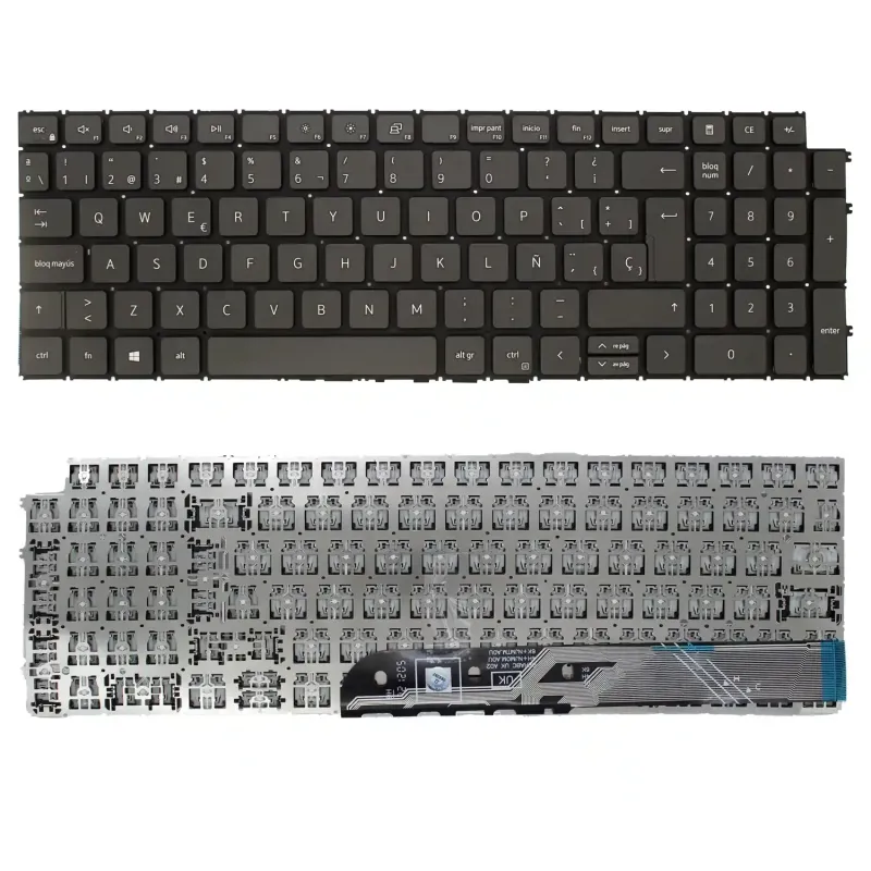 TECLADO PARA PORTÁTIL DELL LATITUDE 3520 VOSTRO 3510 3520 5510 5515 7510 NEGRO