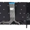 TASTIERA RETROILLUMINATA ROSSA PER COMPUTER PORTATILE LENOVO LEGION Y520 Y520-15IKB R720 R720-15IKB NERA