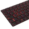 TECLADO RETROILUMINADO EN ROJO PARA PORTÁTIL LENOVO LEGION Y530 Y530-15ICH Y7000P-1060