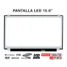 PANTALLA 15.6" HD LED MATE SLIM N156BGE-E41 EDP DE 30 PINES CON BRACKETS REACONDICIONADA