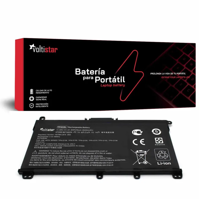 BATERÍA PARA PORTÁTIL HP PAVILION 14-BP 14-BF 14-BK 15-CC 15-CD 15-CK 17-AR