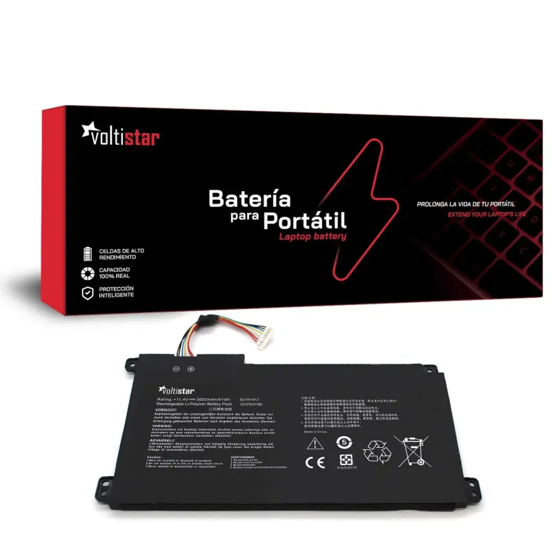 BATERÍA PARA PORTÁTIL ASUS VIVOBOOK 14 E410MA L410MA E410KA E510MA B31N1912 C31N1912