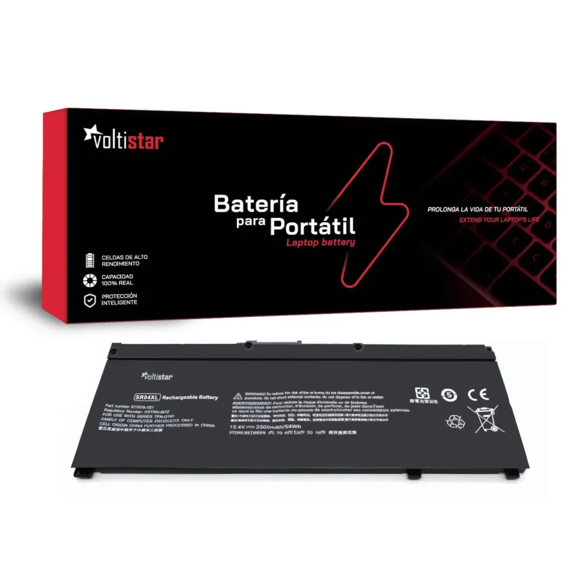 BATERÍA PARA PORTÁTIL HP OMEN 15-CE000 15-CE000NG 15-CB0XX SR04XL 91678-171