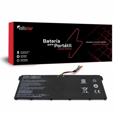 BATERÍA PARA PORTÁTIL ACER ASPIRE V5-122P TRAVELMATE B115-M B115-MP KT