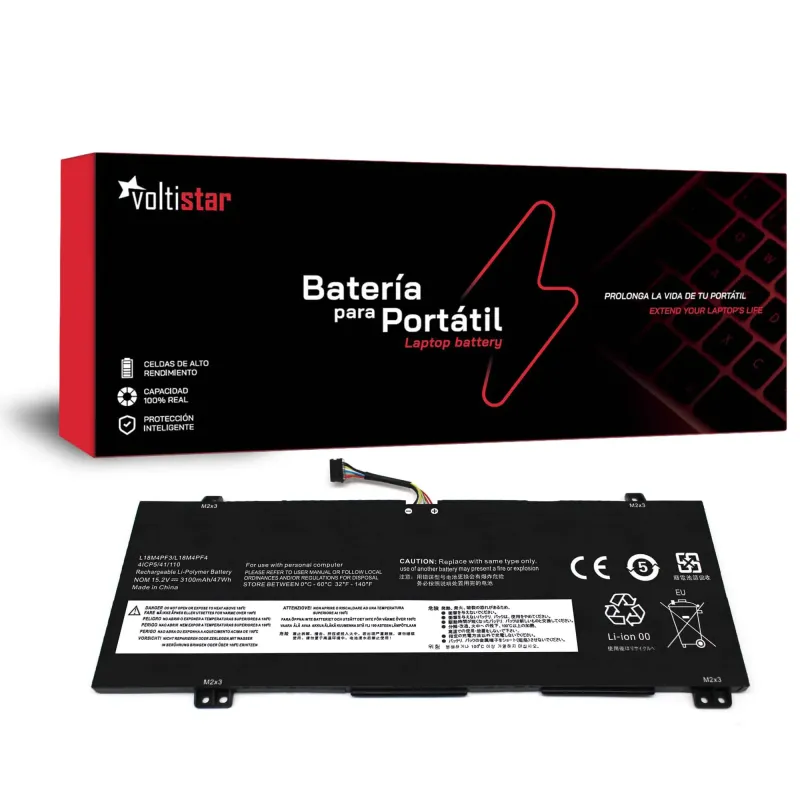 BATERIA PARA PORTÁTIL LENOVO IDEAPAD C340-14AI L18C4PF3 L18M4PF3 L18M4PF4 L18C4PF4