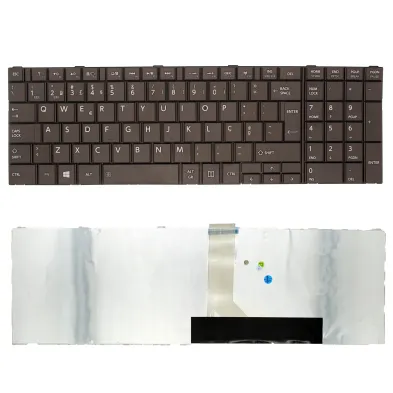 TASTIERA DEL COMPUTER PORTATILE PER TOSHIBA SATELLITE L850 C850 L850D L855 L870 L870D SENZA CORNICE PORTOGHESE
