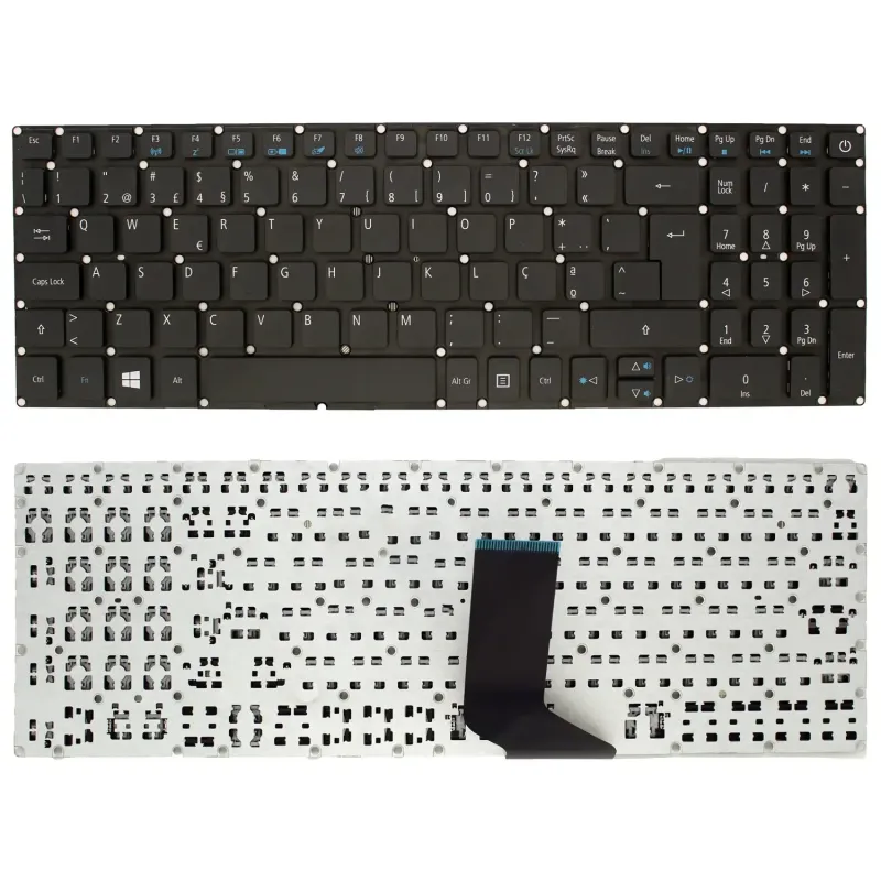 TECLADO PARA PORTATIL ACER ASPIRE E5-722 E5-772 V3-574G E5-573T E5-573 E5-573G 9Z.Nc3sw.10S PORTUGUÉS