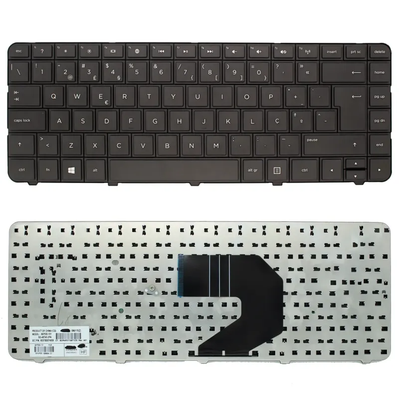 TECLADO PARA PORTÁTIL HP PAVILION G6 G6-1000 G4 G6S G6T G6X PORTUGUÉS