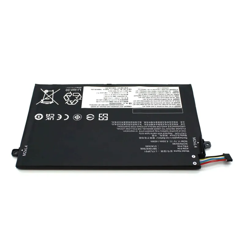 BATTERIA DEL COMPUTER PORTATILE PER LENOVO THINKPAD E480 E490 E580 E590 L17C3P51 L17L3P51
