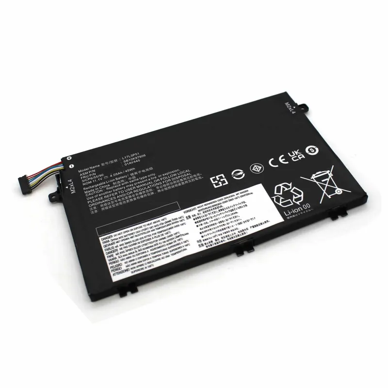 BATTERIA DEL COMPUTER PORTATILE PER LENOVO THINKPAD E480 E490 E580 E590 L17C3P51 L17L3P51