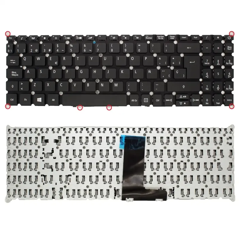 TECLADO PARA PORTATIL ACER ASPIRE V5-573 NEGRO