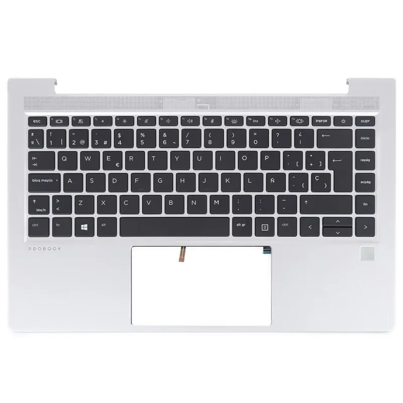 CARCASA SUPERIOR PARA PORTÁTIL HP PROBOOK 440 G8 445 G8 PLATA
